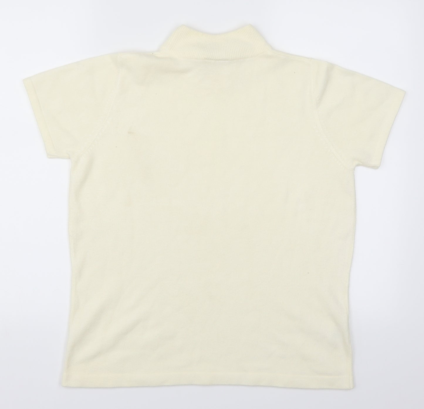Isabelle Womens White   Pullover Jumper Size 12  - Cream