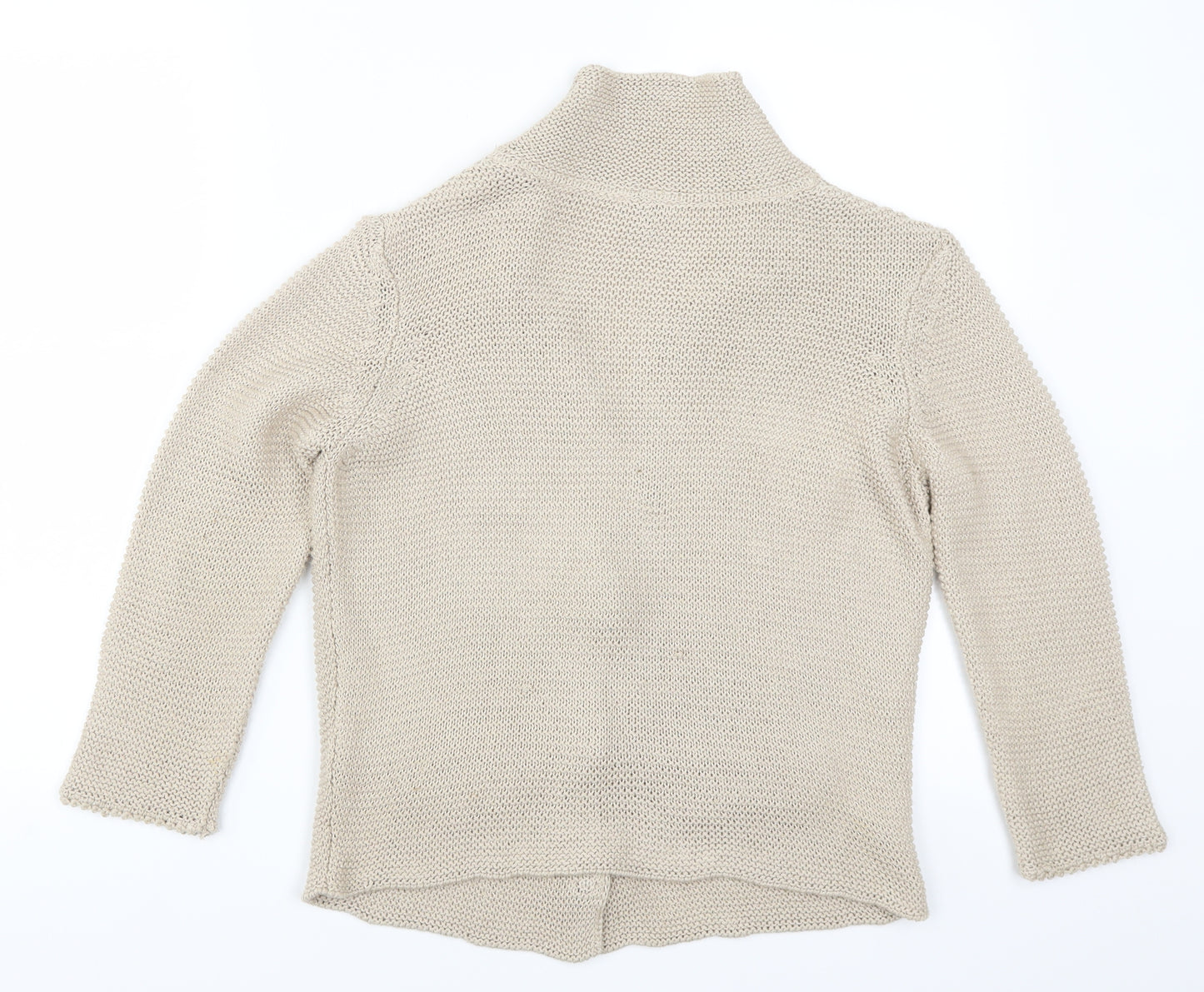 Per Una Womens Beige   Cardigan Jumper Size S