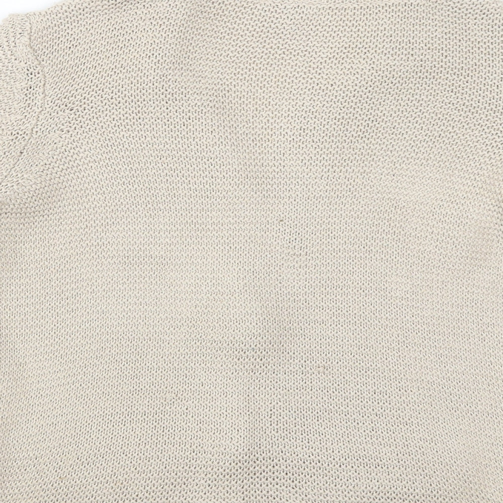Per Una Womens Beige   Cardigan Jumper Size S