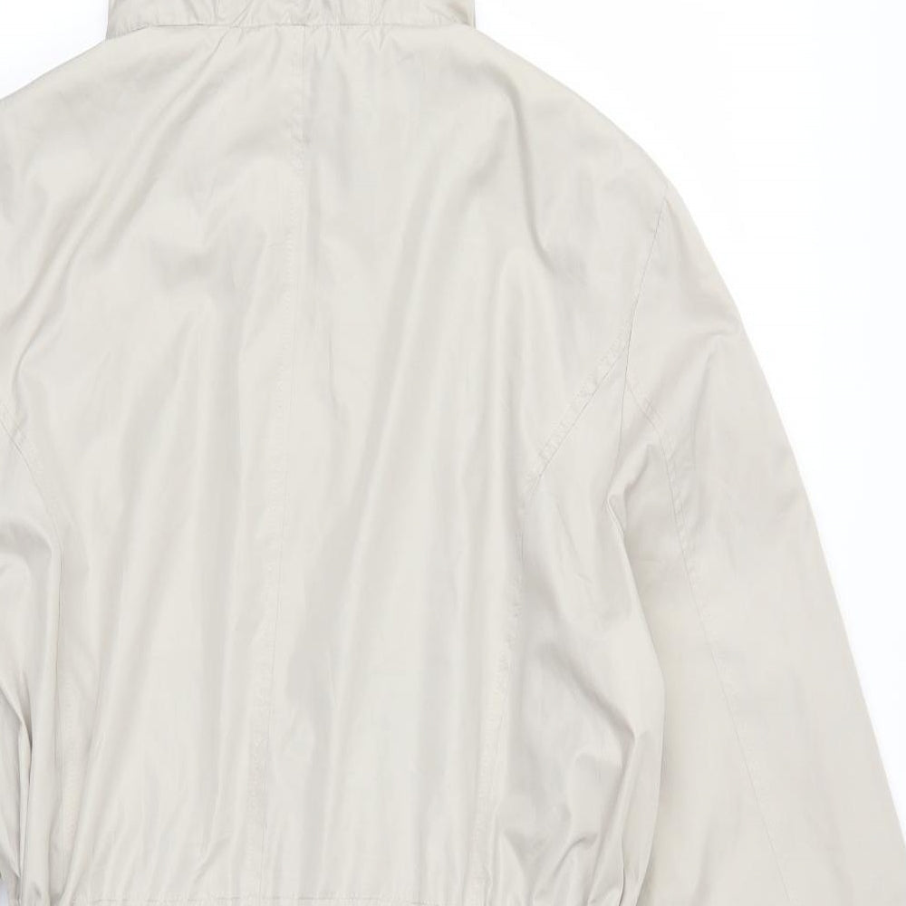 Classic Womens Beige   Parka Coat Size 16