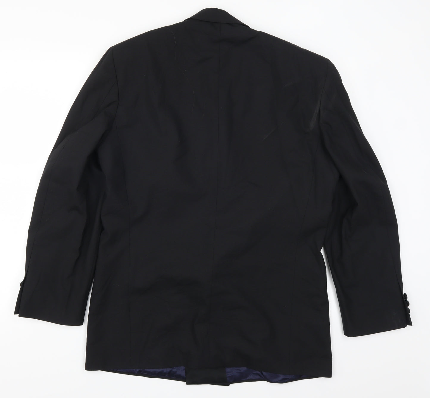 Marks and Spencer Mens Black   Jacket Suit Jacket Size 38