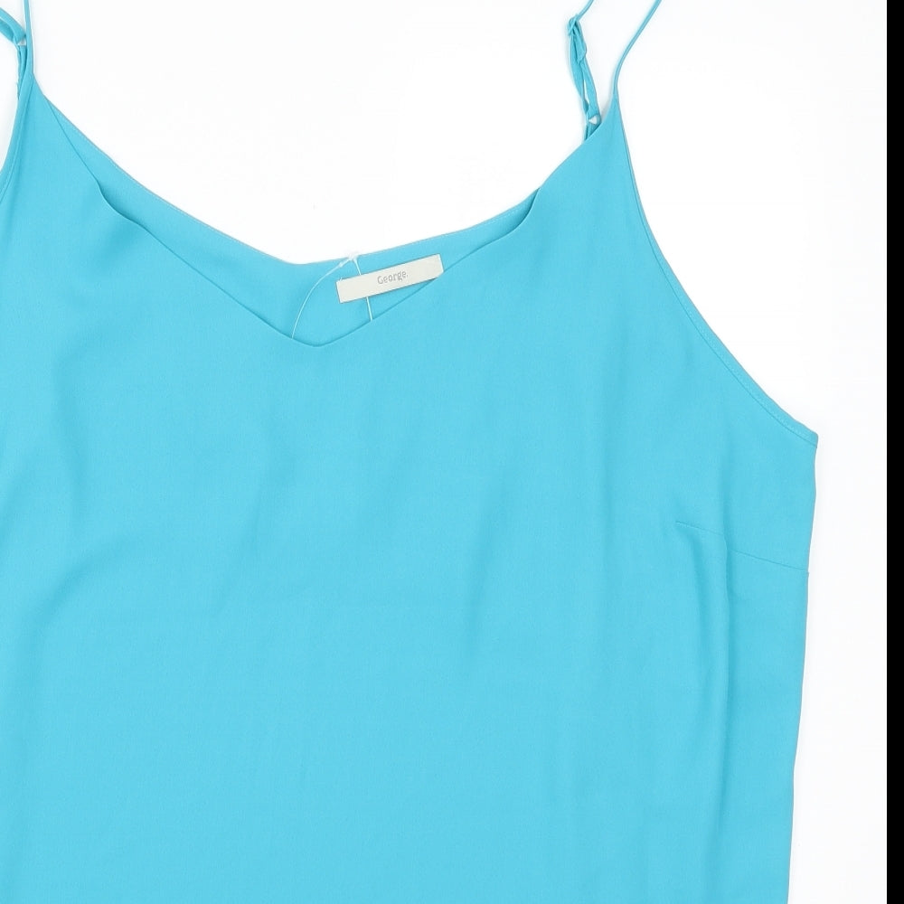 George Womens Blue   Basic Tank Size 24