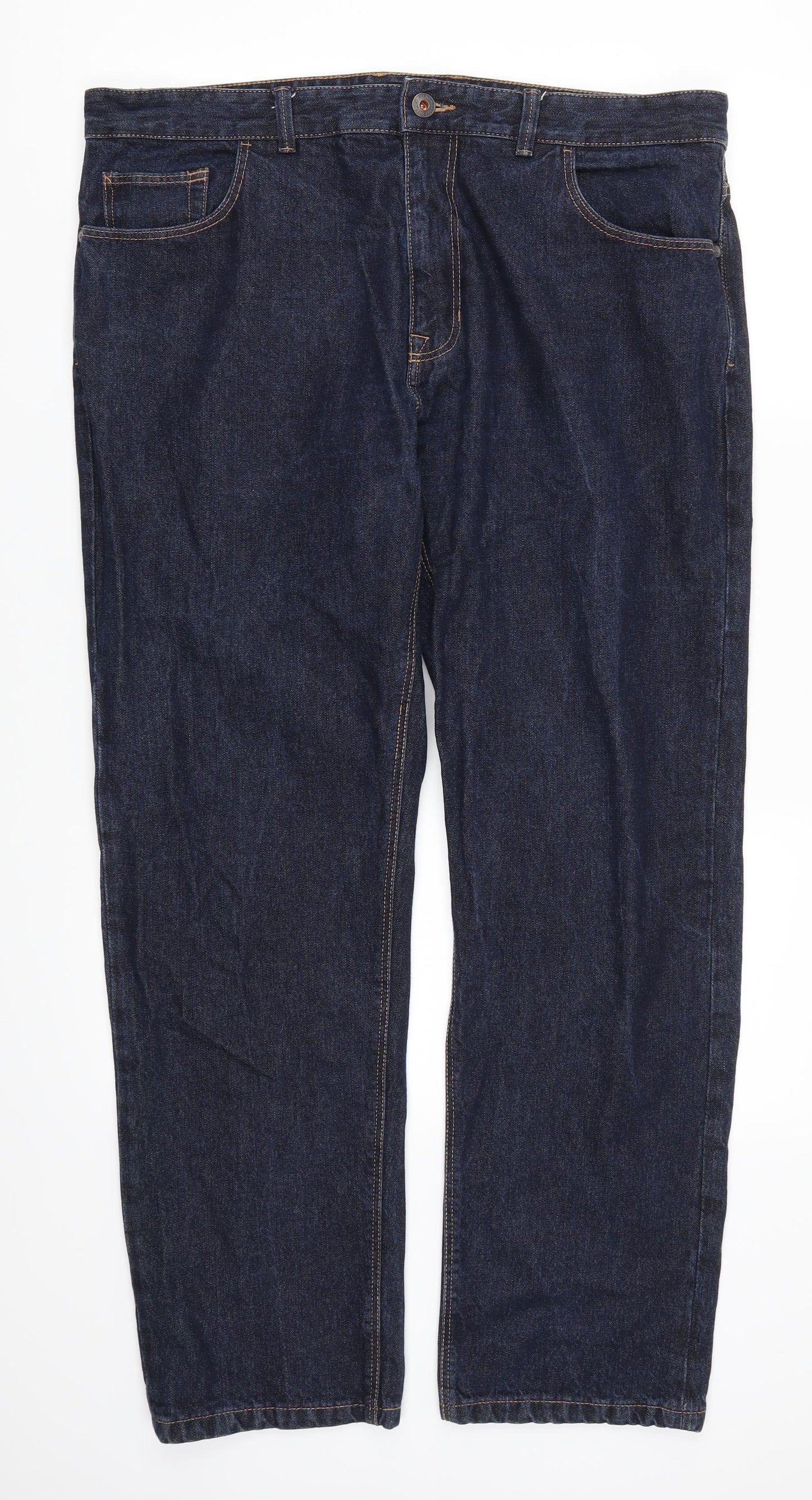 NEXT Mens Blue  Denim Straight Jeans Size 38 L30 in