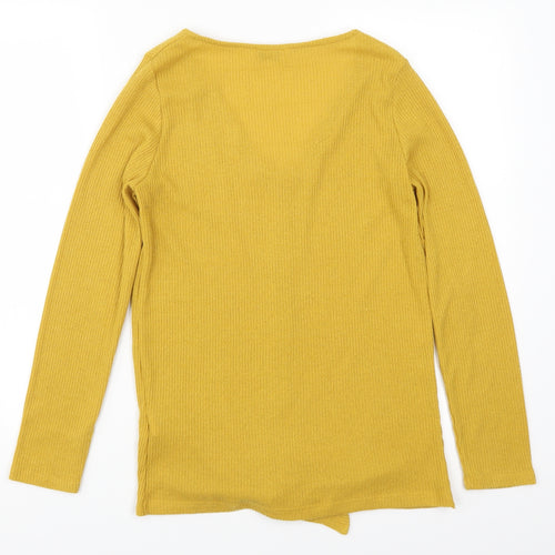 Papaya Womens Yellow   Cardigan Jumper Size 12
