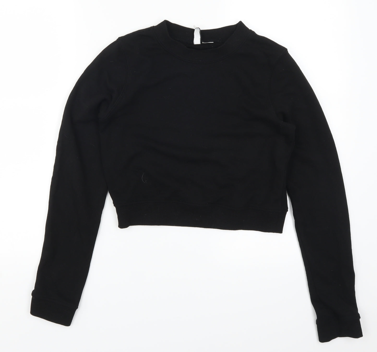 H&M Womens Black   Pullover Sweatshirt Size XS