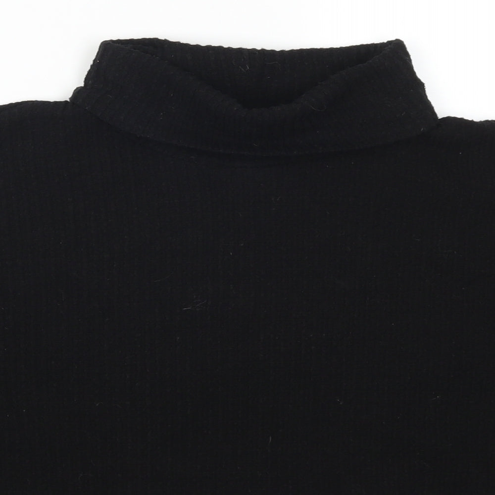 New Look Womens Black   Pullover Sweatshirt Size M