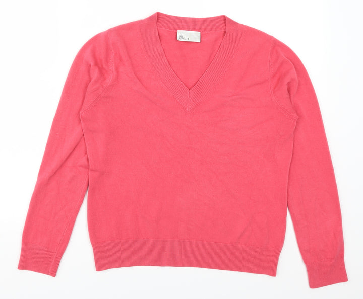 BHS Womens Pink Pullover Jumper Size 14