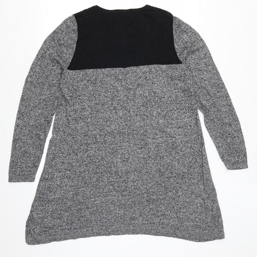 Marks and Spencer Womens Grey   Jumper Dress  Size 18