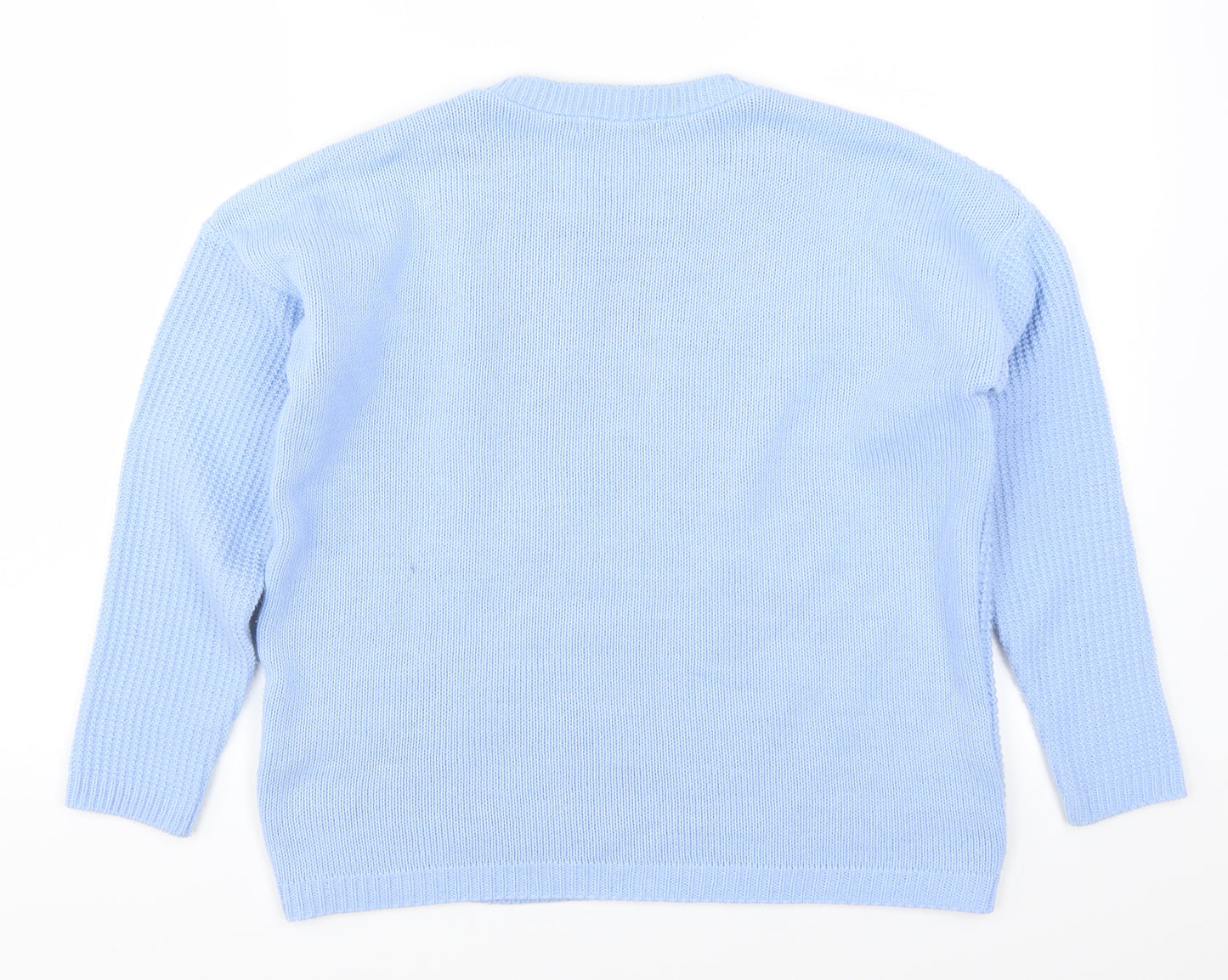 Select Womens Blue   Pullover Jumper Size S