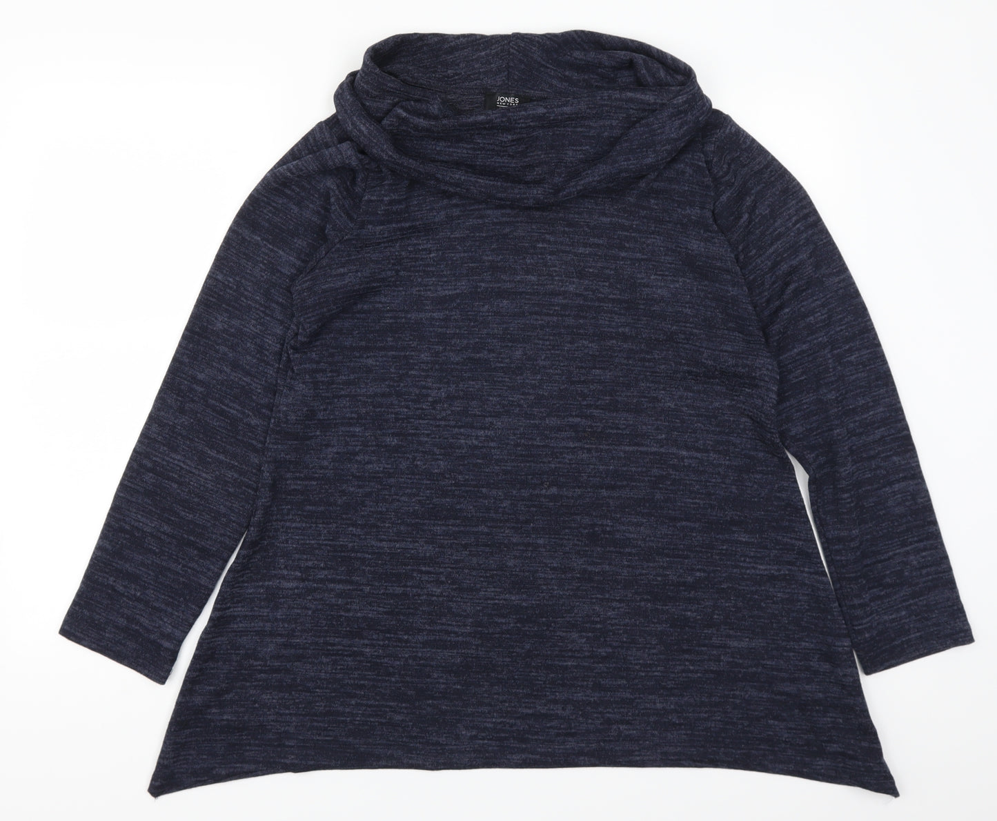 Jones Womens Blue   Pullover Sweatshirt Size M