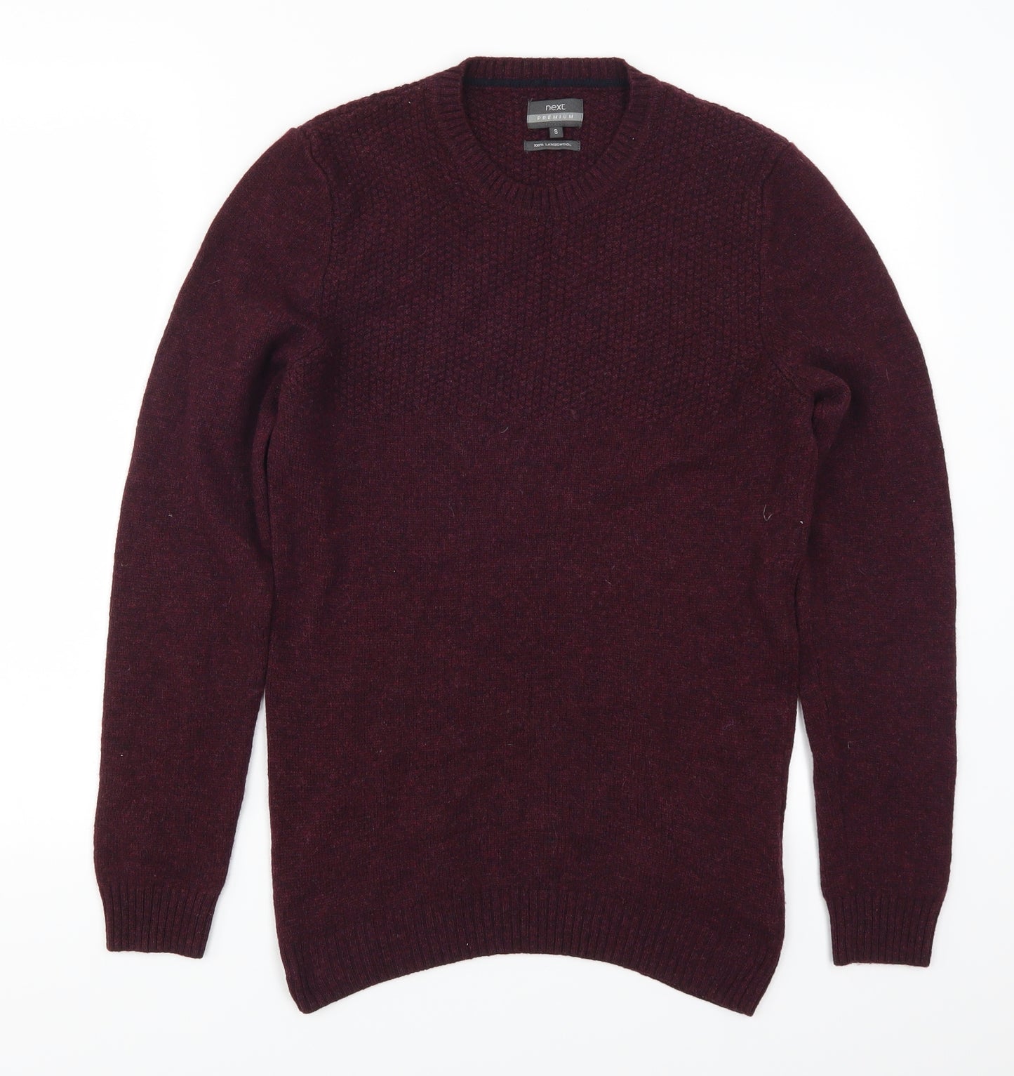 NEXT Mens Purple   Pullover Jumper Size S