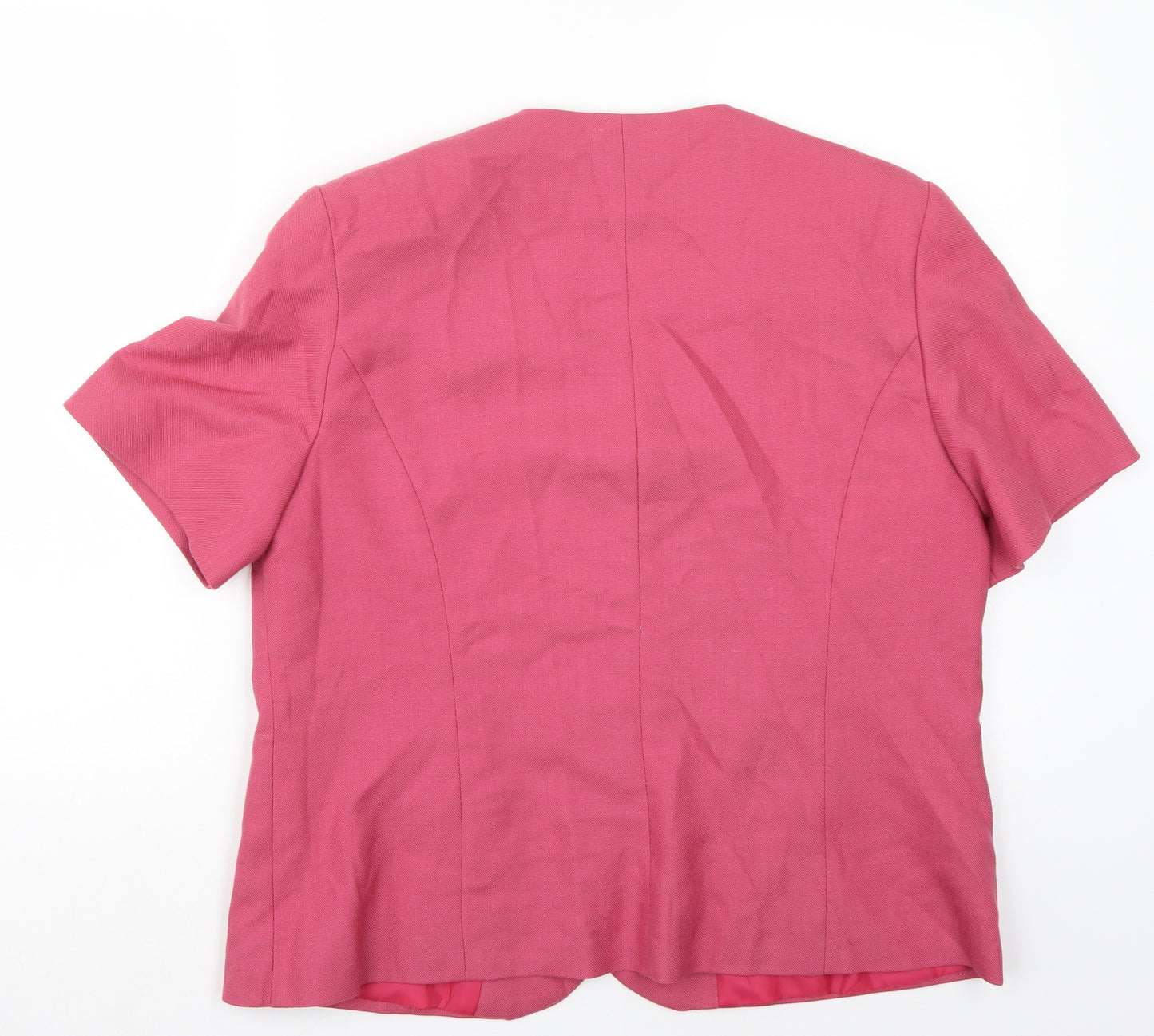 kesra Womens Pink   Jacket Blazer Size 16