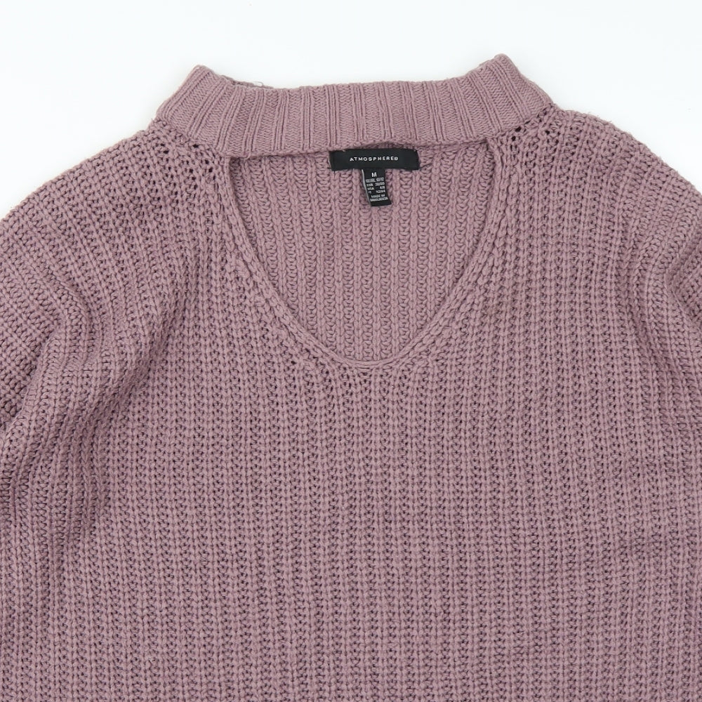 Primark Womens Purple   Pullover Jumper Size M