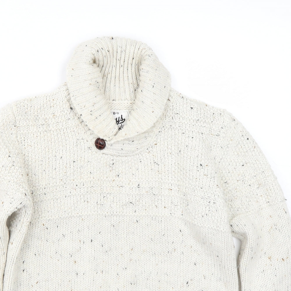 Urban Boys White   Pullover Jumper Size 11 Years