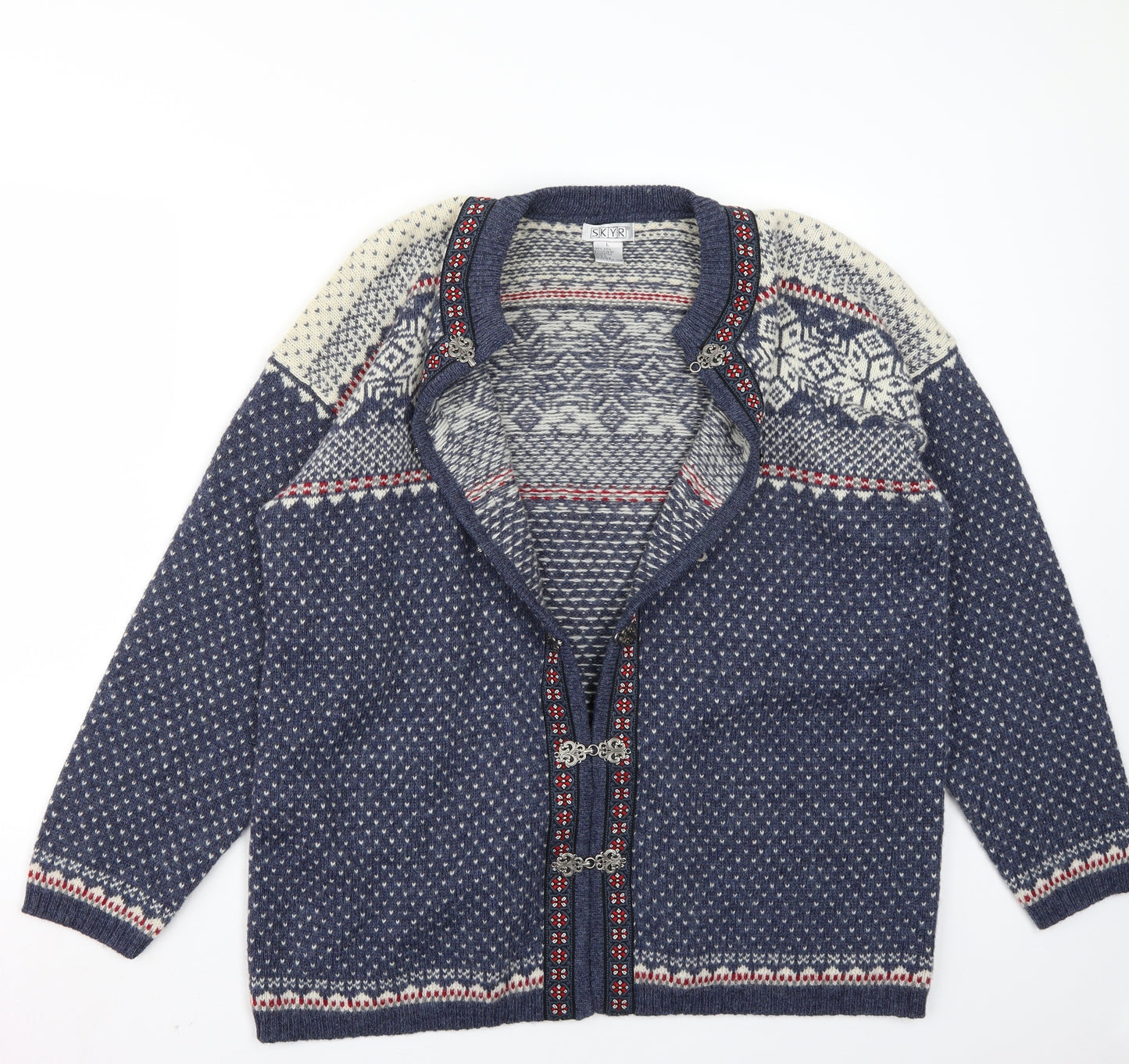 Skyr Womens Blue   Cardigan Jumper Size L