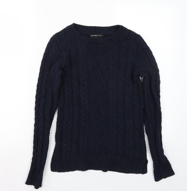 Roman Womens Blue   Pullover Jumper Size S