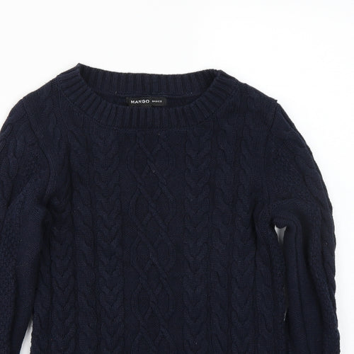 Roman Womens Blue   Pullover Jumper Size S