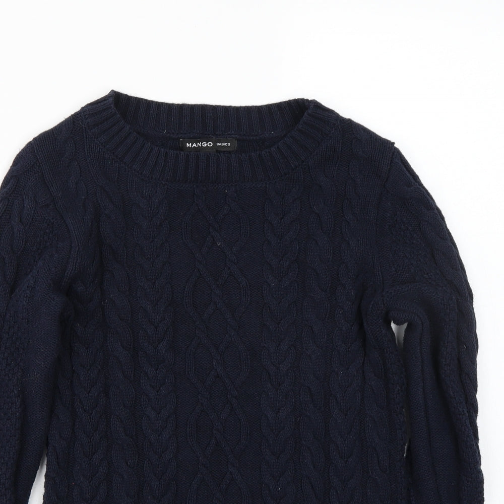Roman Womens Blue   Pullover Jumper Size S
