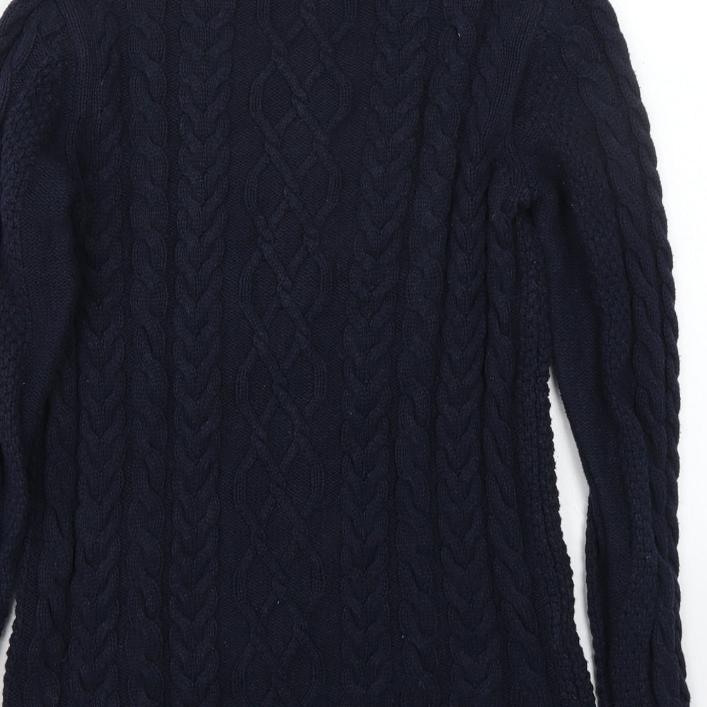 Roman Womens Blue   Pullover Jumper Size S