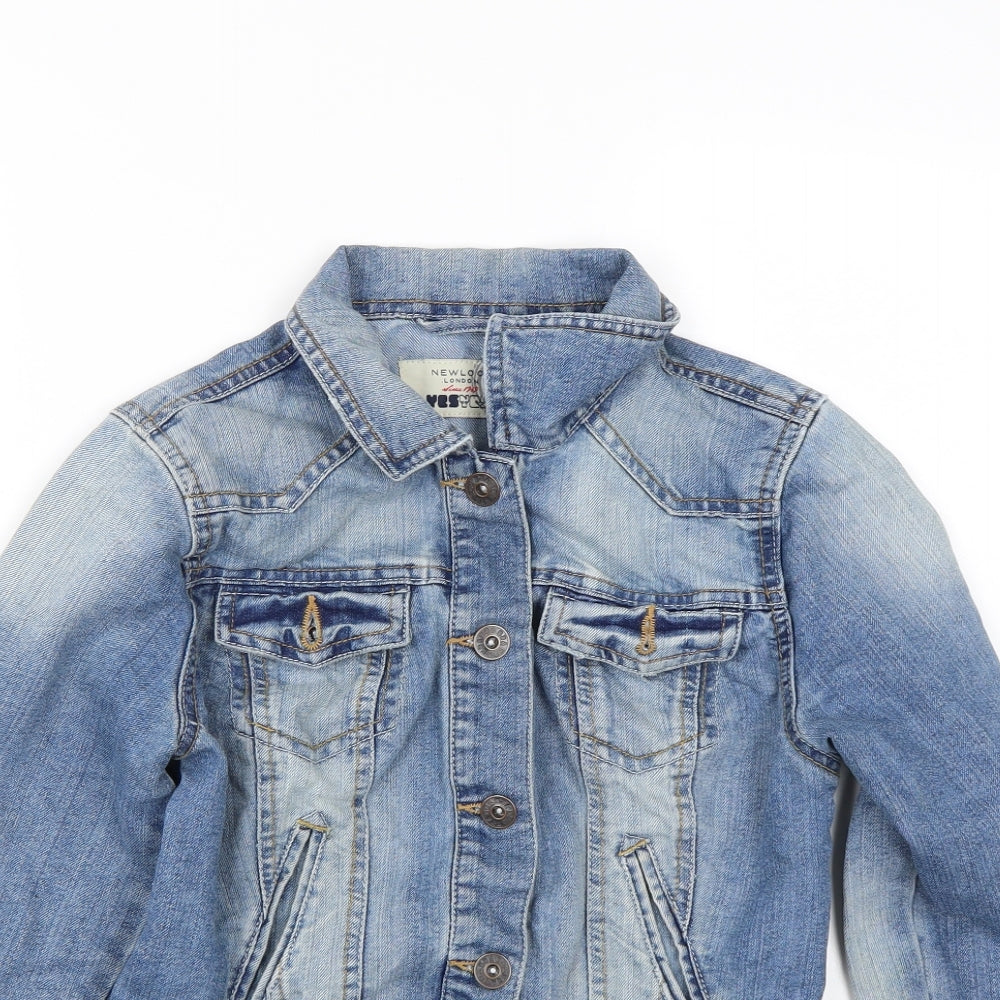 Newlook Womens Blue   Jacket Coat Size 10