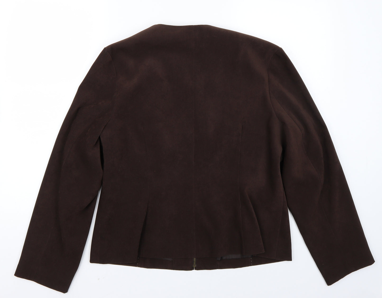 Marks and Spencer Womens Brown   Jacket Coat Size 16