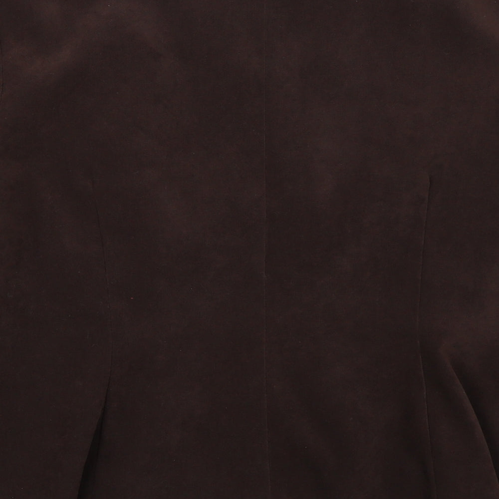Marks and Spencer Womens Brown   Jacket Coat Size 16