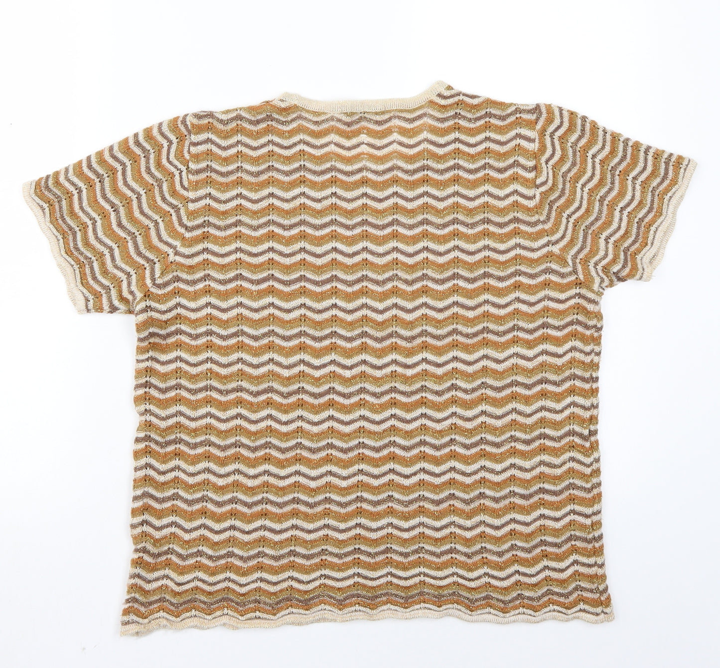 Berkertex Womens Gold   Basic T-Shirt Size 16