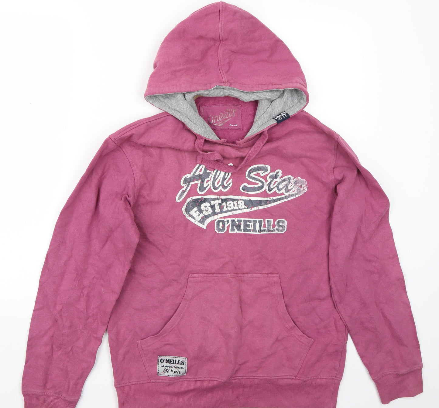 ALL STARS Womens Purple   Pullover Hoodie Size S