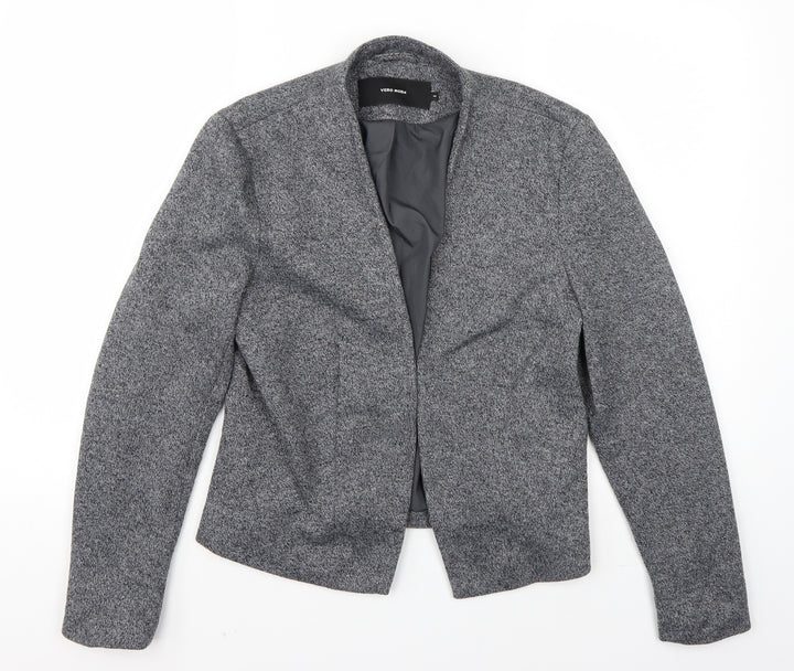 VERO MODA Womens Grey Jacket Blazer Size 12