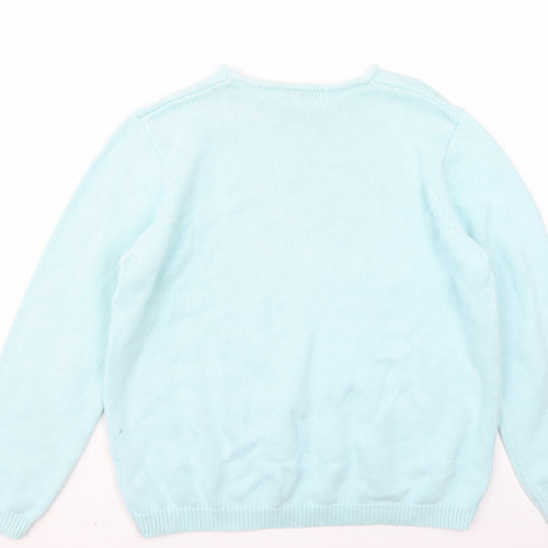 EWM Womens Blue   Pullover Jumper Size M