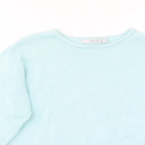 EWM Womens Blue   Pullover Jumper Size M