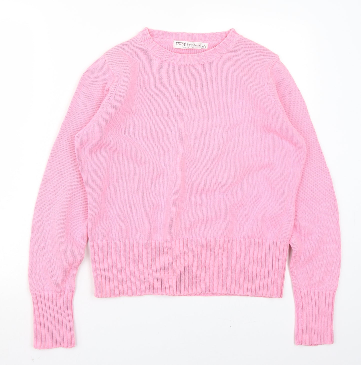 EWM Womens Pink   Pullover Jumper Size M