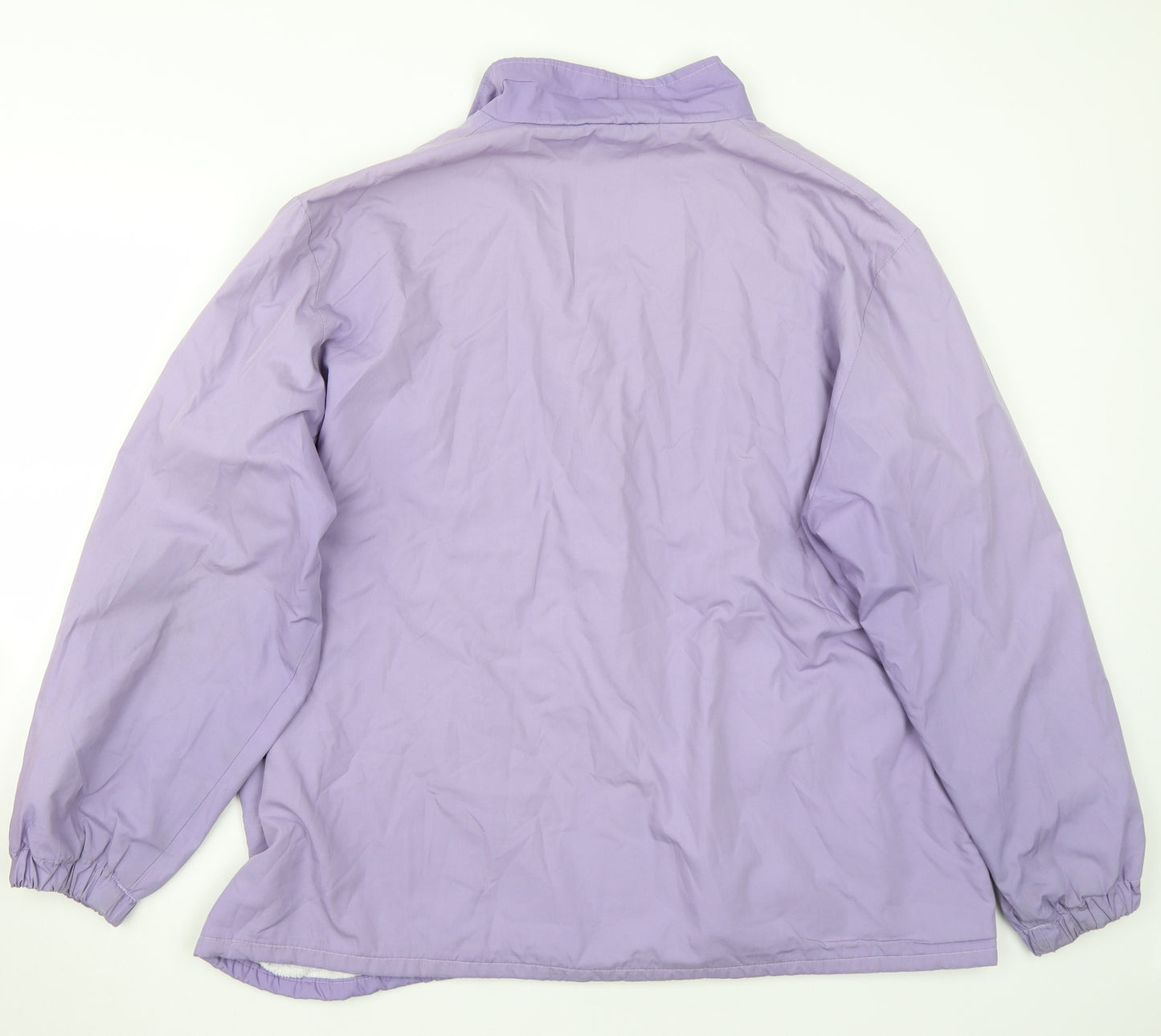 Preworn Womens Purple   Jacket Coat Size 24