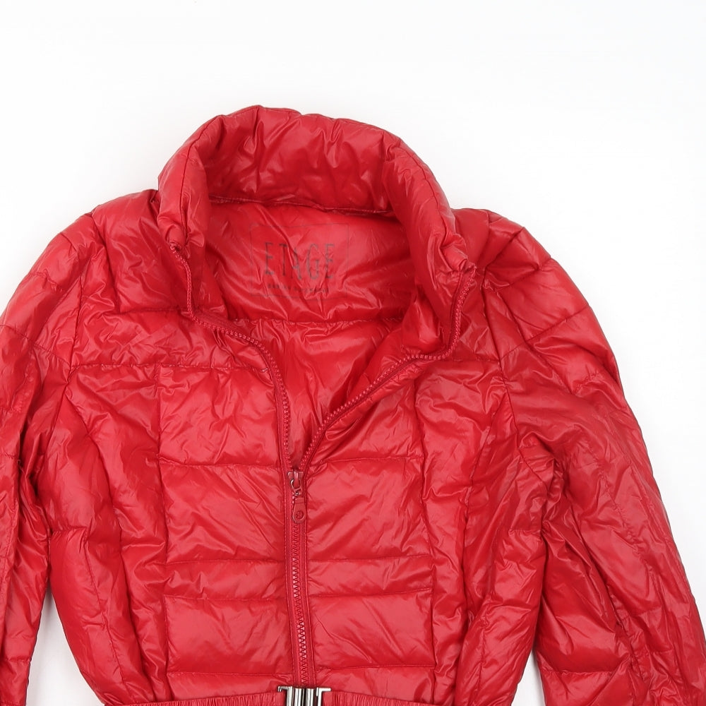 Etage Womens Red   Jacket Coat Size 6