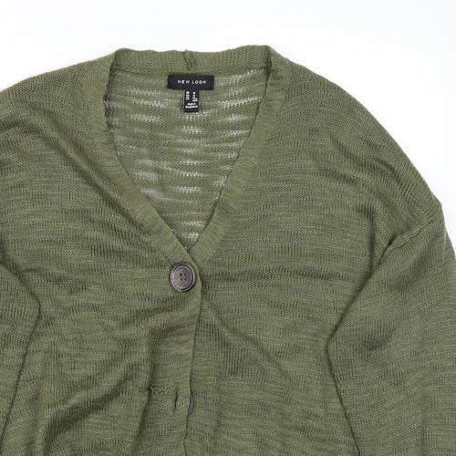 Newlook Womens Green   Pullover Jumper Size M