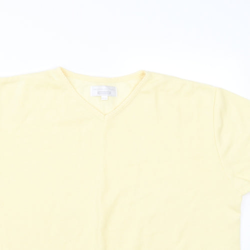 Original clothing  Womens Yellow   Basic T-Shirt Size 14