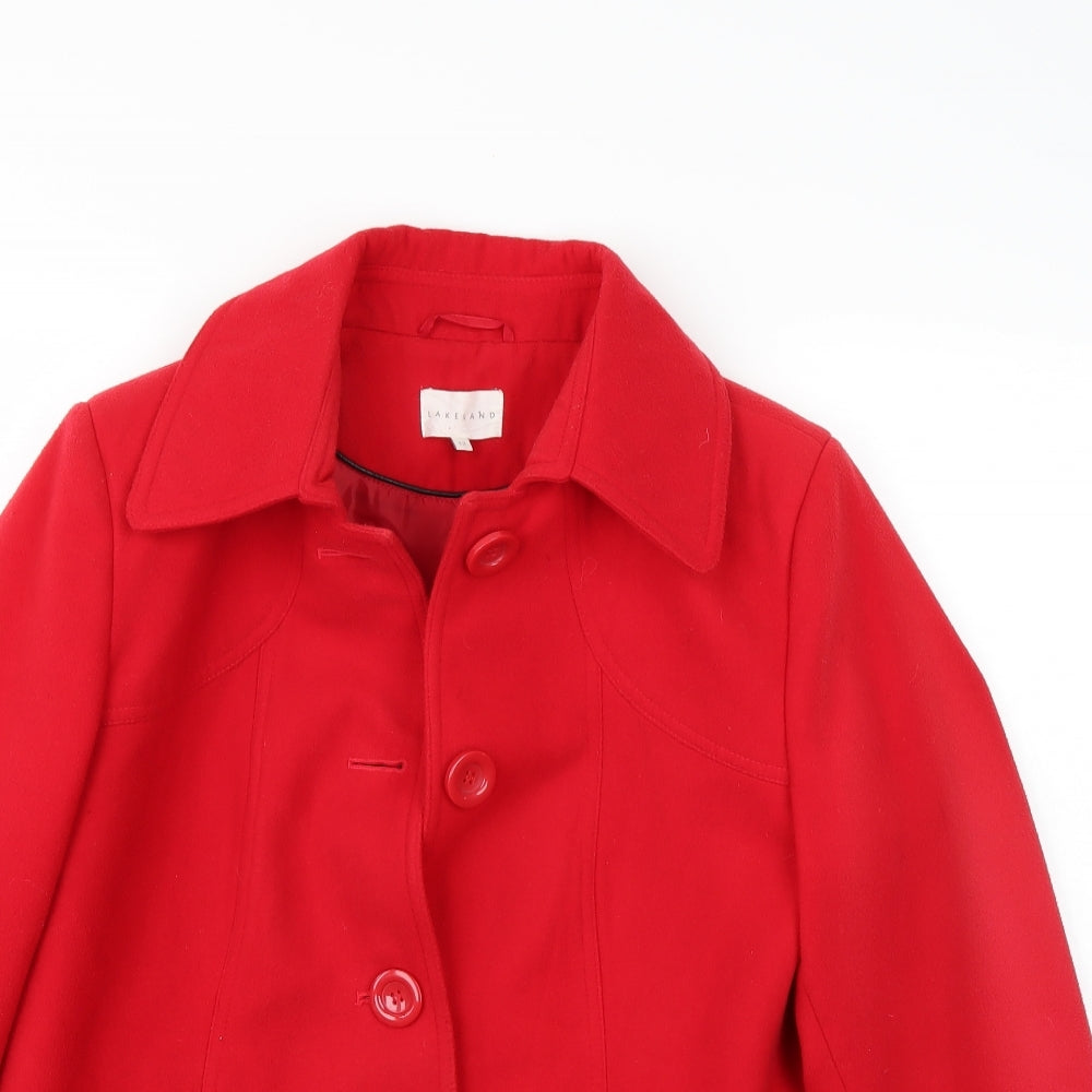 Lakelands Womens Red   Jacket Coat Size 12