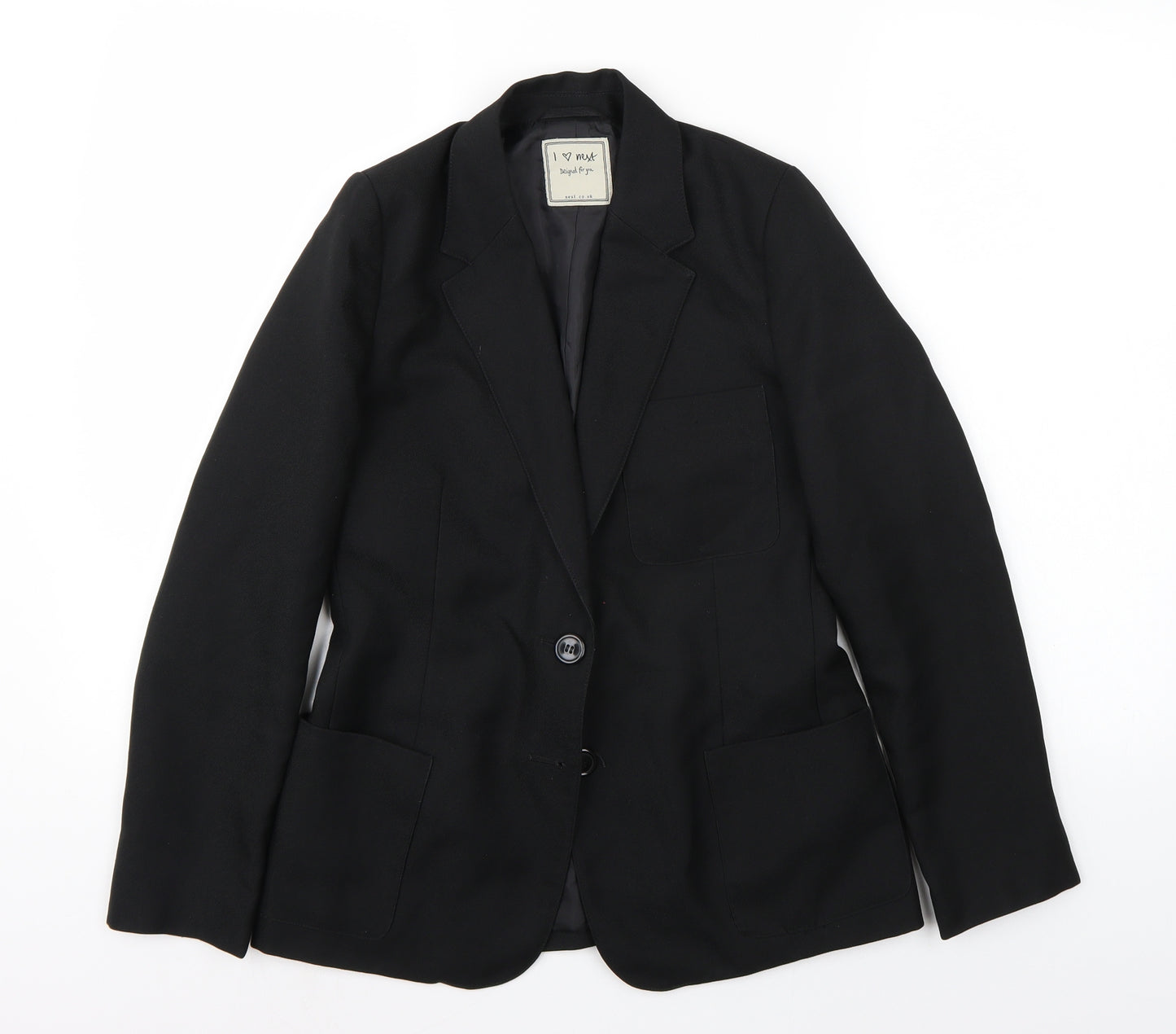 NEXT Womens Black   Jacket Blazer Size 10