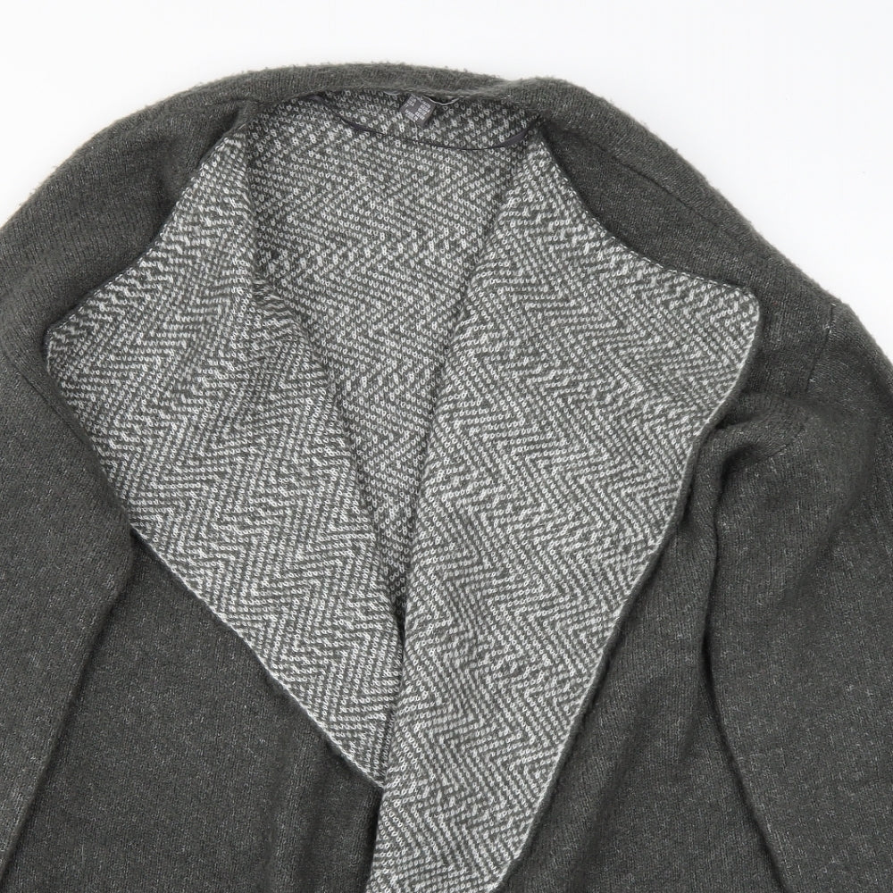 Primark Womens Grey   Jacket Coatigan Size L