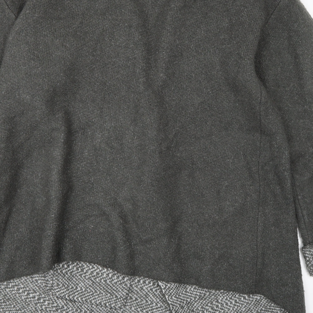 Primark Womens Grey   Jacket Coatigan Size L