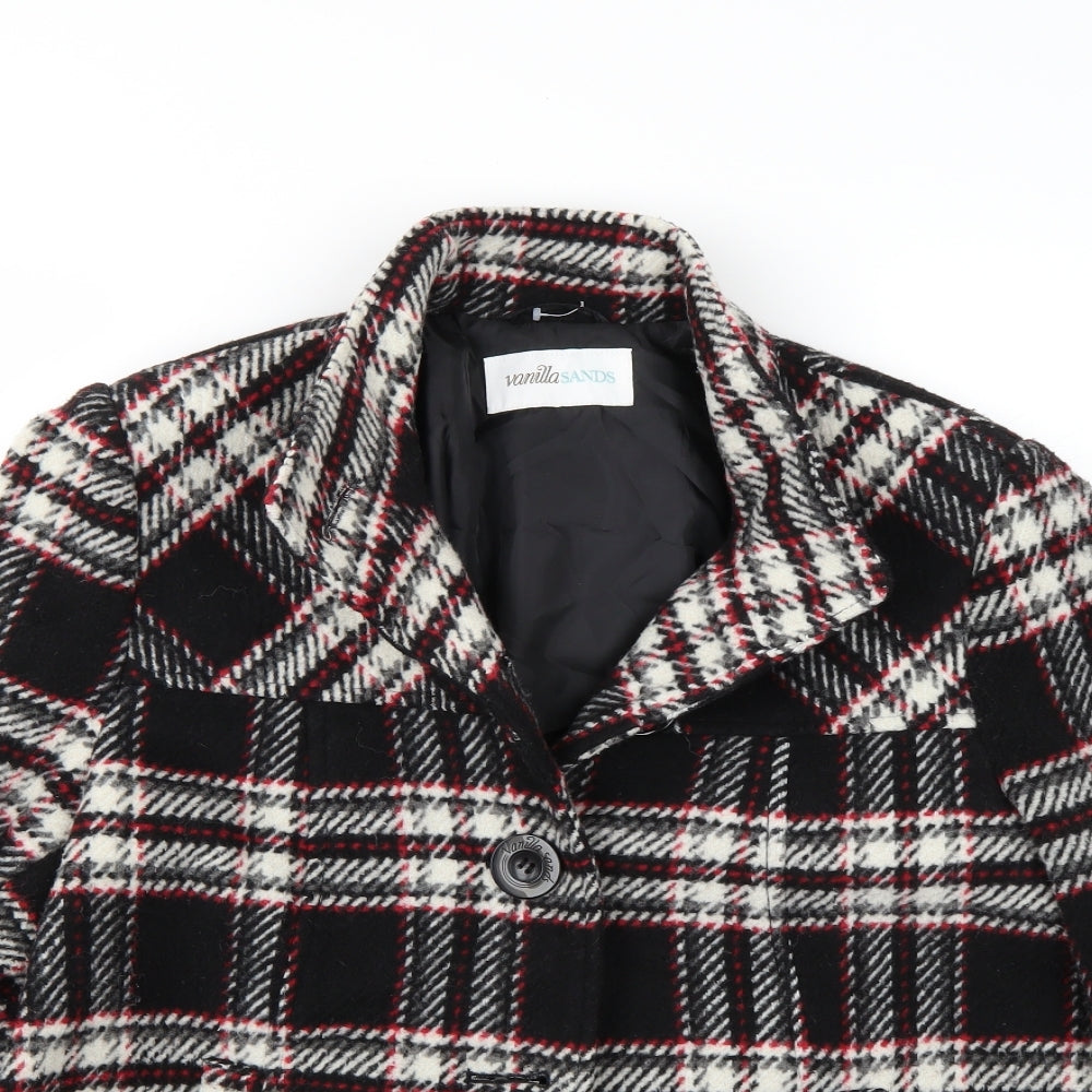 Vanilla sands Womens Black   Jacket Coat Size 16