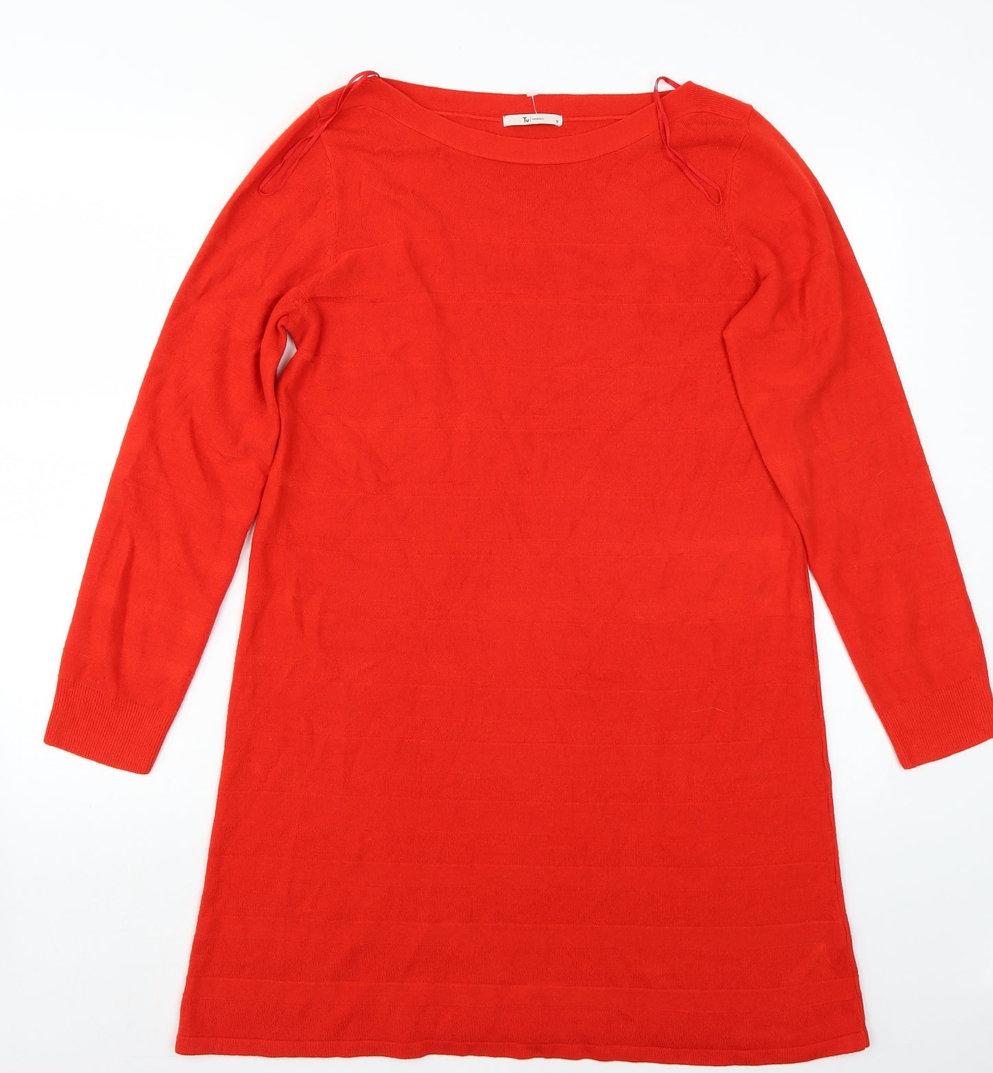 TU Womens Orange   Pullover Jumper Size 16