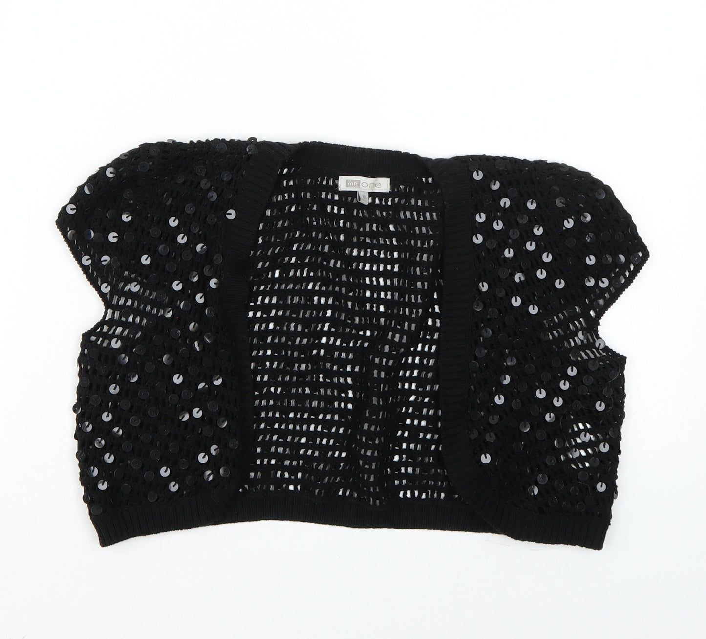 Mk one Womens Black   Cardigan Jumper Size 12