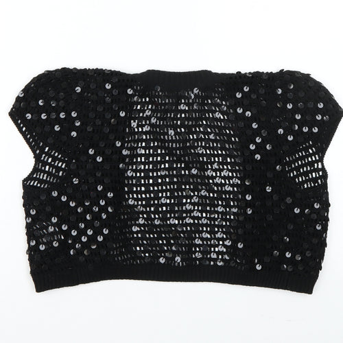 Mk one Womens Black   Cardigan Jumper Size 12
