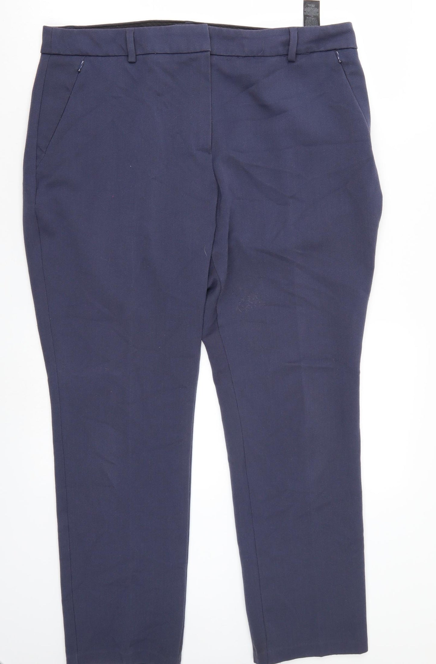 Marks and Spencer Womens Blue   Trousers  Size 16 L30 in