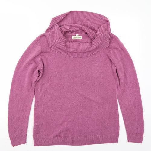 First Avenue Womens Pink   Pullover Jumper Size L