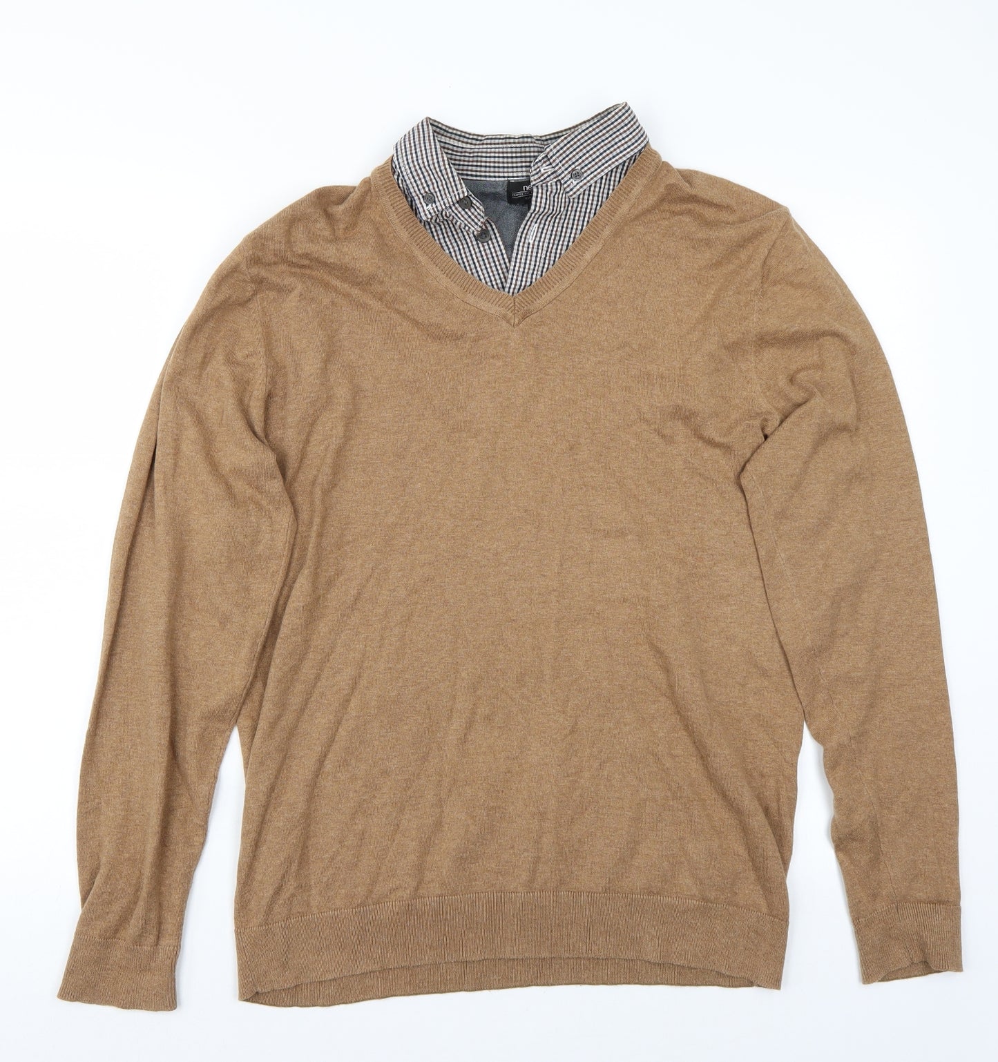 NEXT Womens Brown   Pullover Jumper Size M