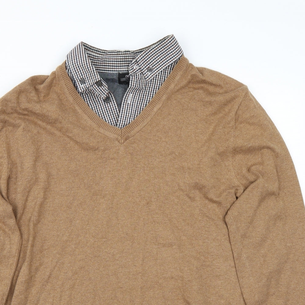 NEXT Womens Brown   Pullover Jumper Size M