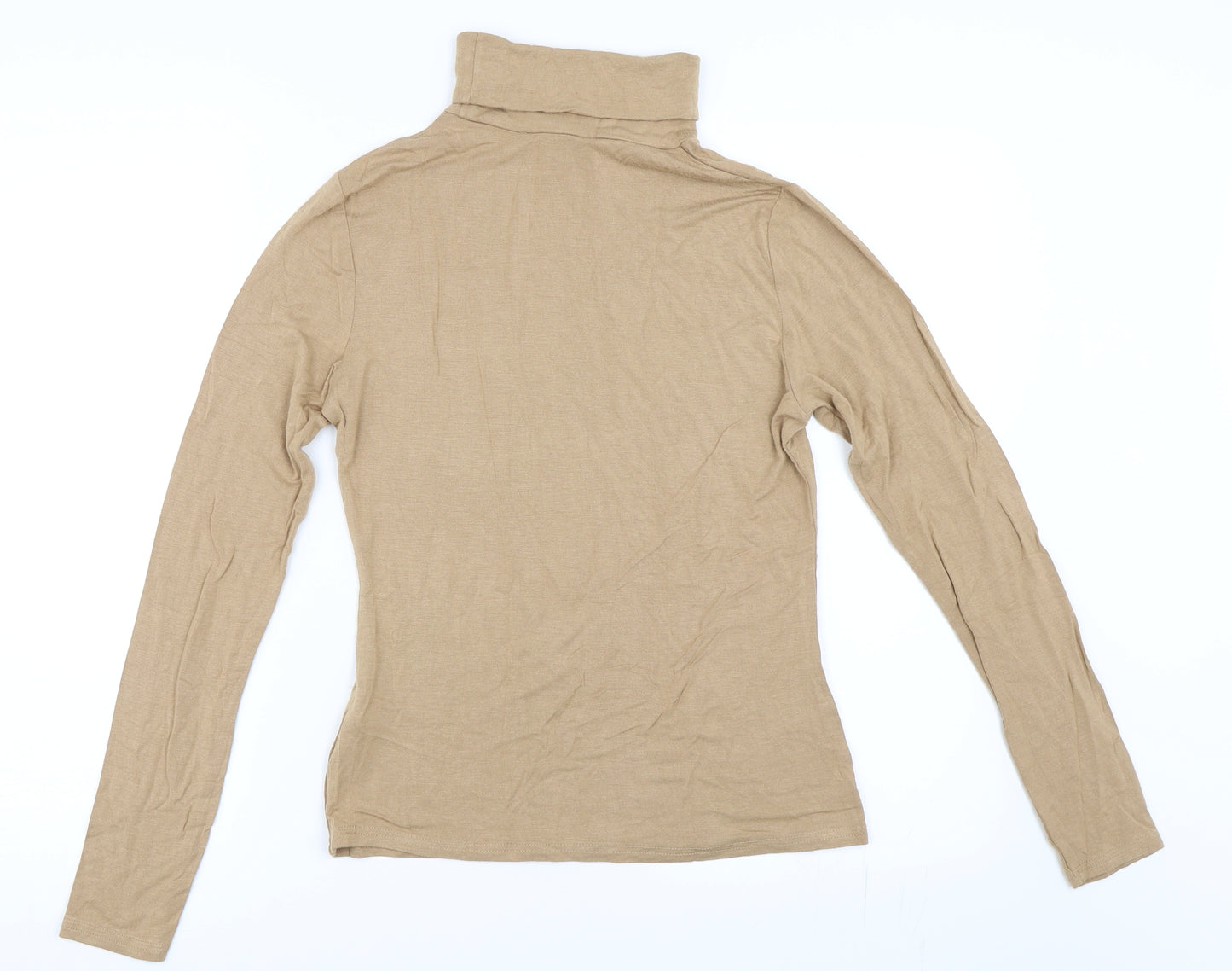 New Look Womens Beige   Basic T-Shirt Size 12