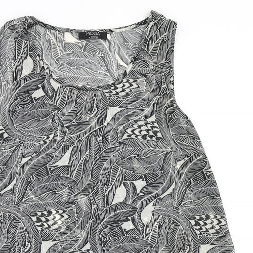 George Womens Black   Basic Blouse Size 12